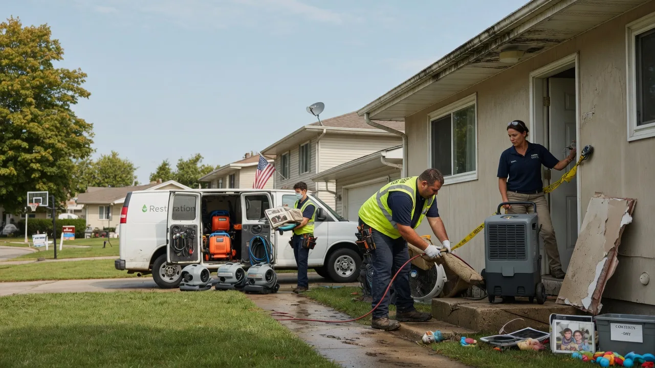 Water Damage Restoration in Streamwood, IL near me